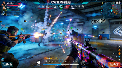 CS2 IEM科隆站直播画面