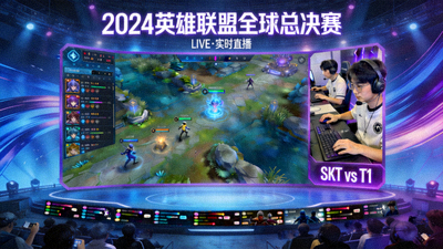 英雄联盟全球总决赛直播画面